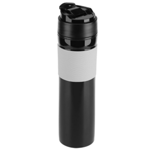 French Press Travel 12oz Portable Coffee Press Mug Tea and Coffee Maker Bottle Coffee Brewer Travel Tumbler Water Cup