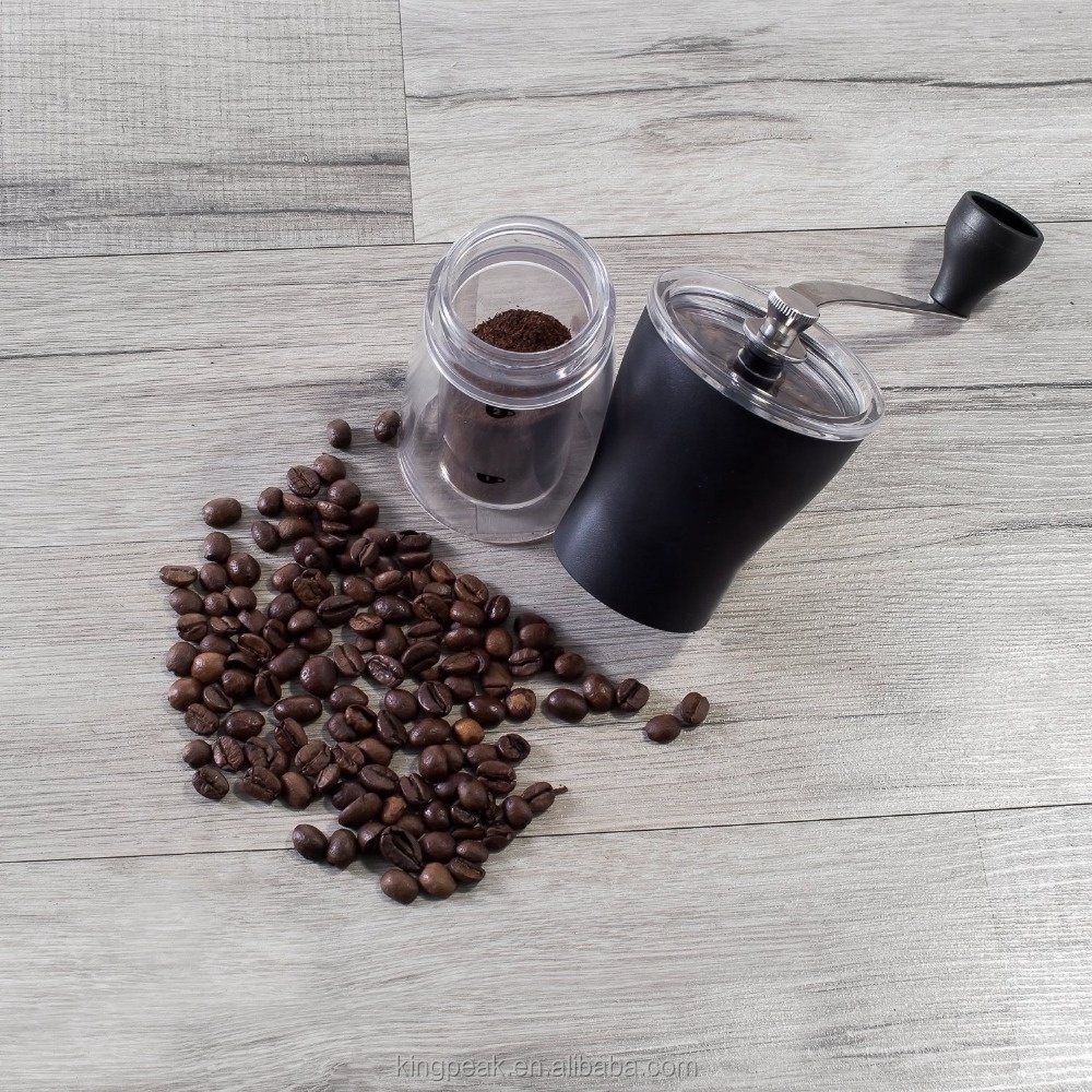 Hot Sale Manual Coffee Grinder with Ceramic Burrs Hand Coffee Mill with Adjustable Coarsenes Portable Coffee Mill Grinder