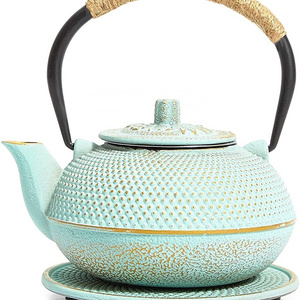 Hot Sale Japanese Cast Iron Teapot With Stainless Steel Infuser For Loose Leaf Tea Teabags Stovetop Safe Cast Iron Tea Kettle