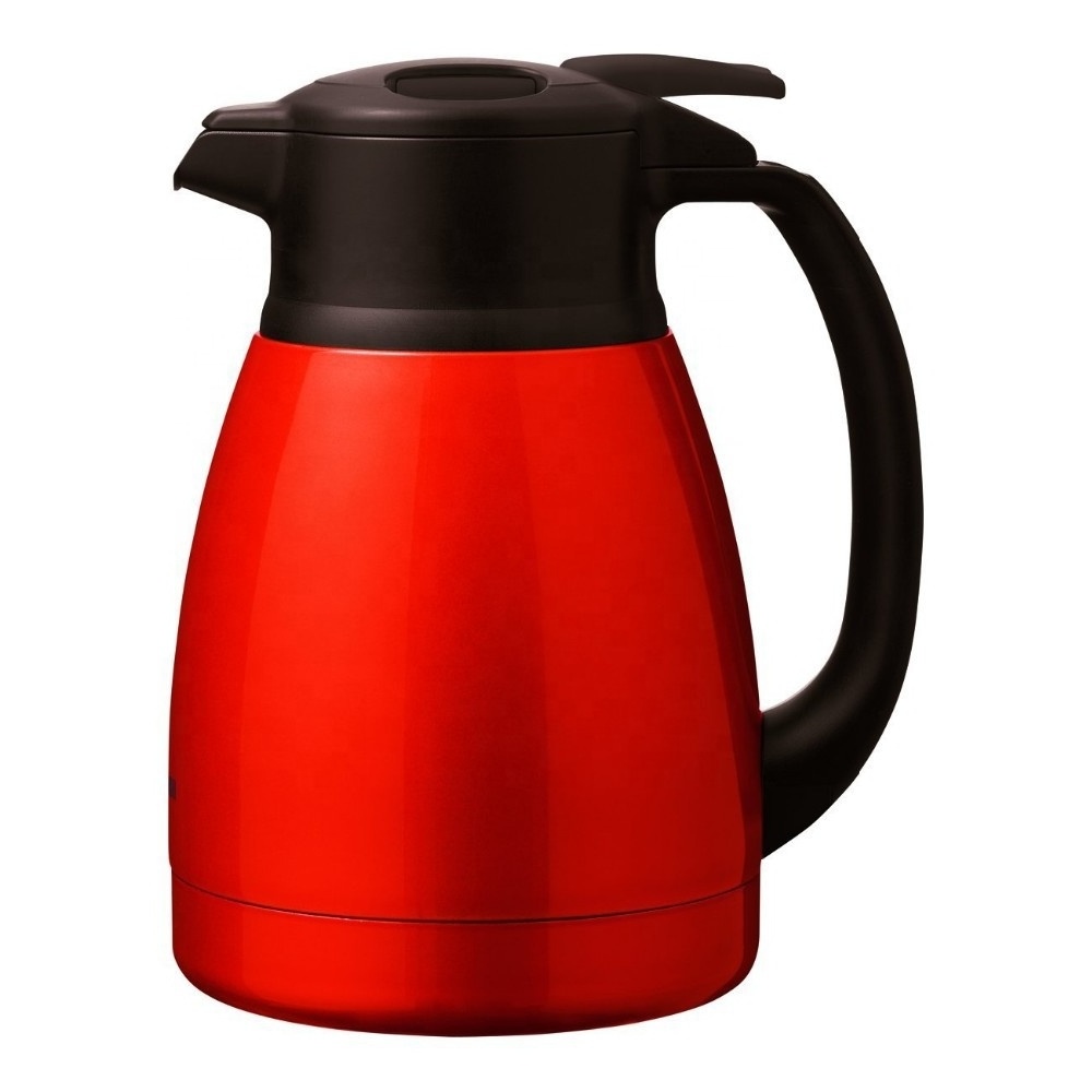 Hot Selling Stainless Steel Thermal Coffee Carafe Double Walled Vacuum Flask 2 Liter Tea Water and Coffee Dispenser