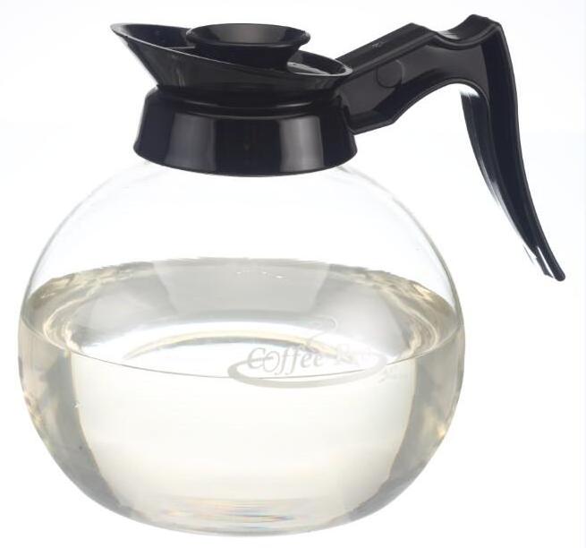 Hot Selling borosilicate glass coffee pot Replacement Glass Carafe 12 Cup Glass Coffee Pot Decanter Carafe