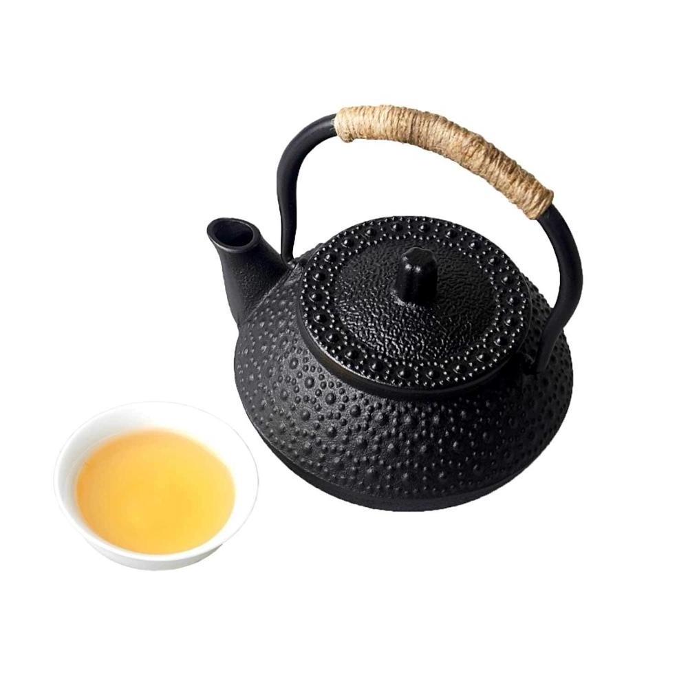 2020 Hot Selling best Cast Iron Teapot 300ml Tea Kettle with infuser japanese cast iron teapots