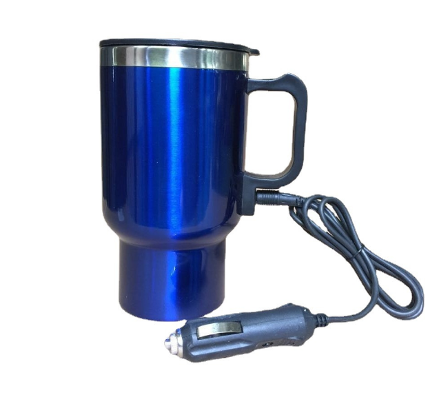 Hot Selling 16oz Plug In Warmer Travel Mug Electric Coffee Mug with Car Plug usb heated thermos mug