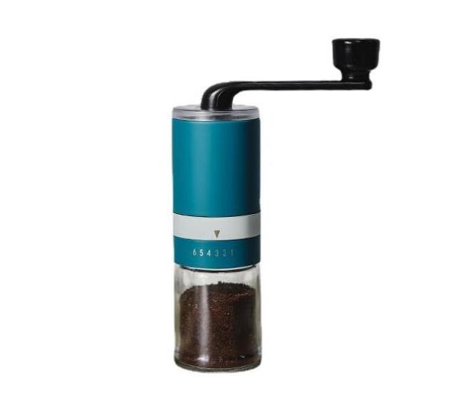 New Manual Coffee Grinder with Adjustable Setting Small Hand Coffee Grinder Ultra Fine for Espresso at Home Morning Coffee