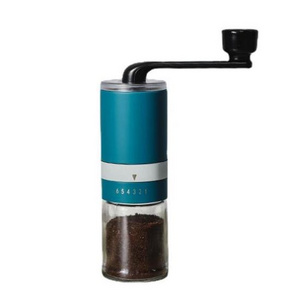 New Manual Coffee Grinder with Adjustable Setting Small Hand Coffee Grinder Ultra Fine for Espresso at Home Morning Coffee