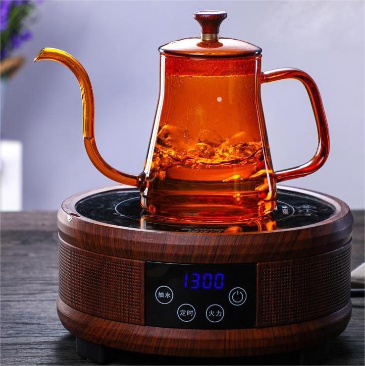 Glass Teapot For Stovetop Glass Tea Kettle For Stove Top Coffee Pots For Stove Top Clear Glass Tea Pot With Spout for Tea Party