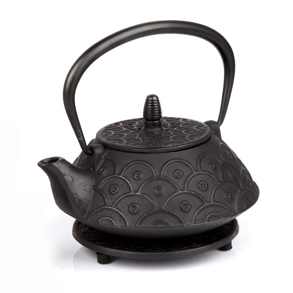 Hot Selling Workshop Japanese Tea Kettle Cast Iron Teapot with Stainless Steel Infuser