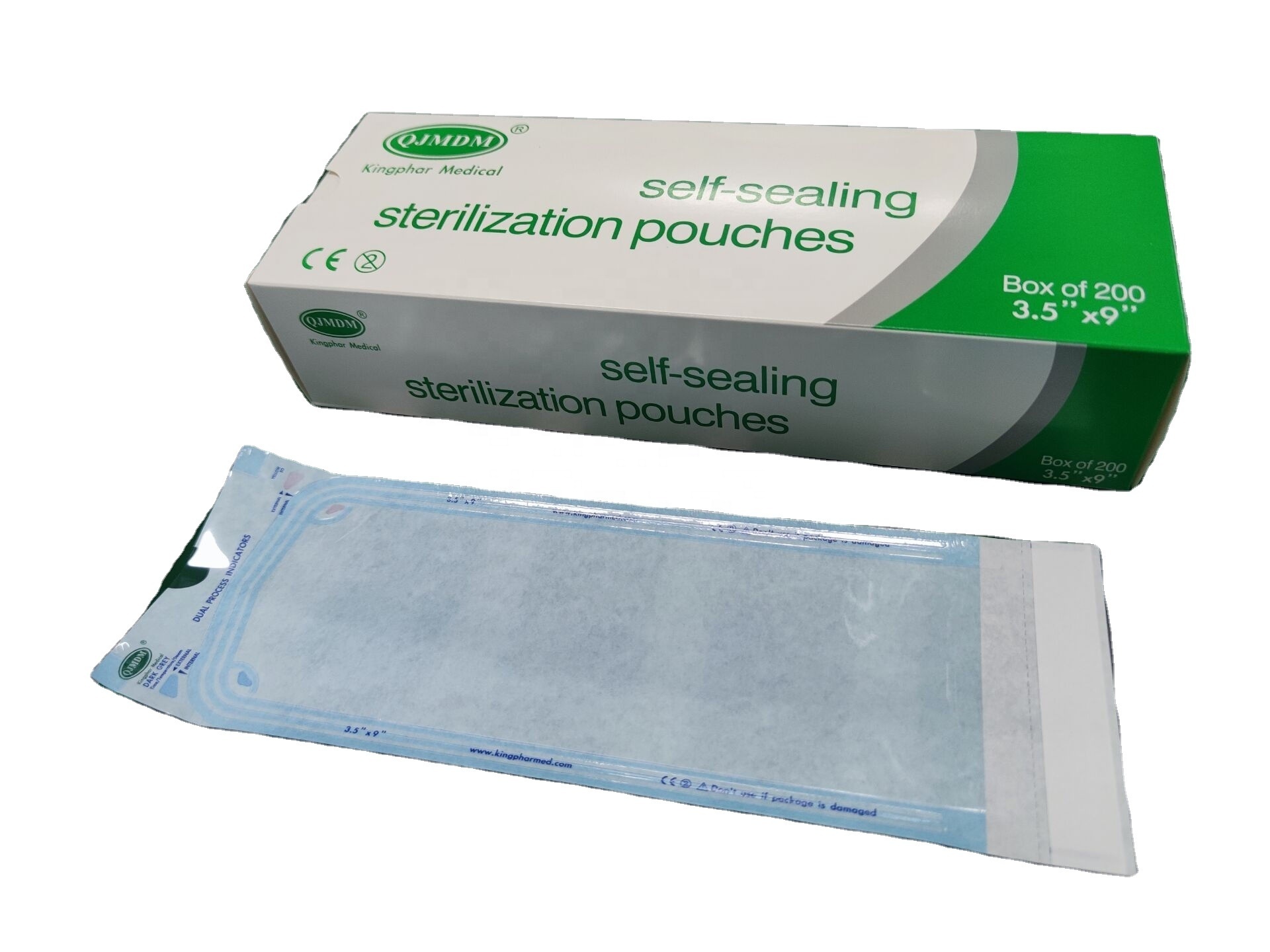 Medical Sterile Bag Dental Packaging Peel Pack Self-Seal Sterilization Pouch