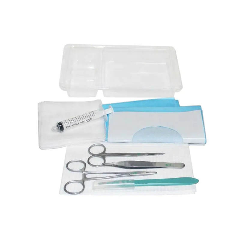 China manufacturer Medical disposable Pack Surgical suture kit wound Dressing suture Set