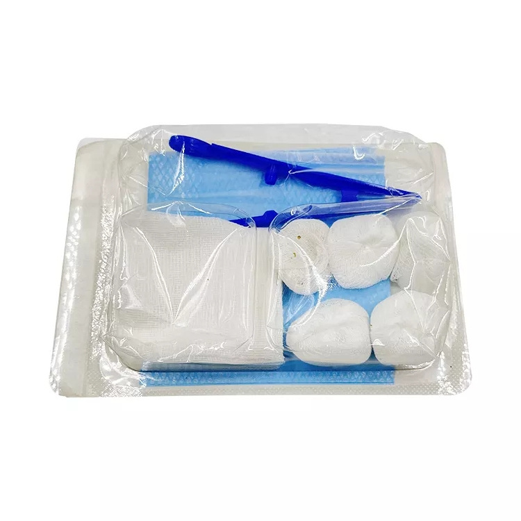 China Factory Medical disposable Sterile Dressing Pack kit Wound Dressing Set