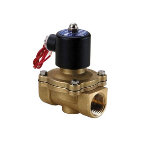 UW-15 DN15 1/2" Zero Pressure Brass Diaphragm Water 24V DC Solenoid Valve