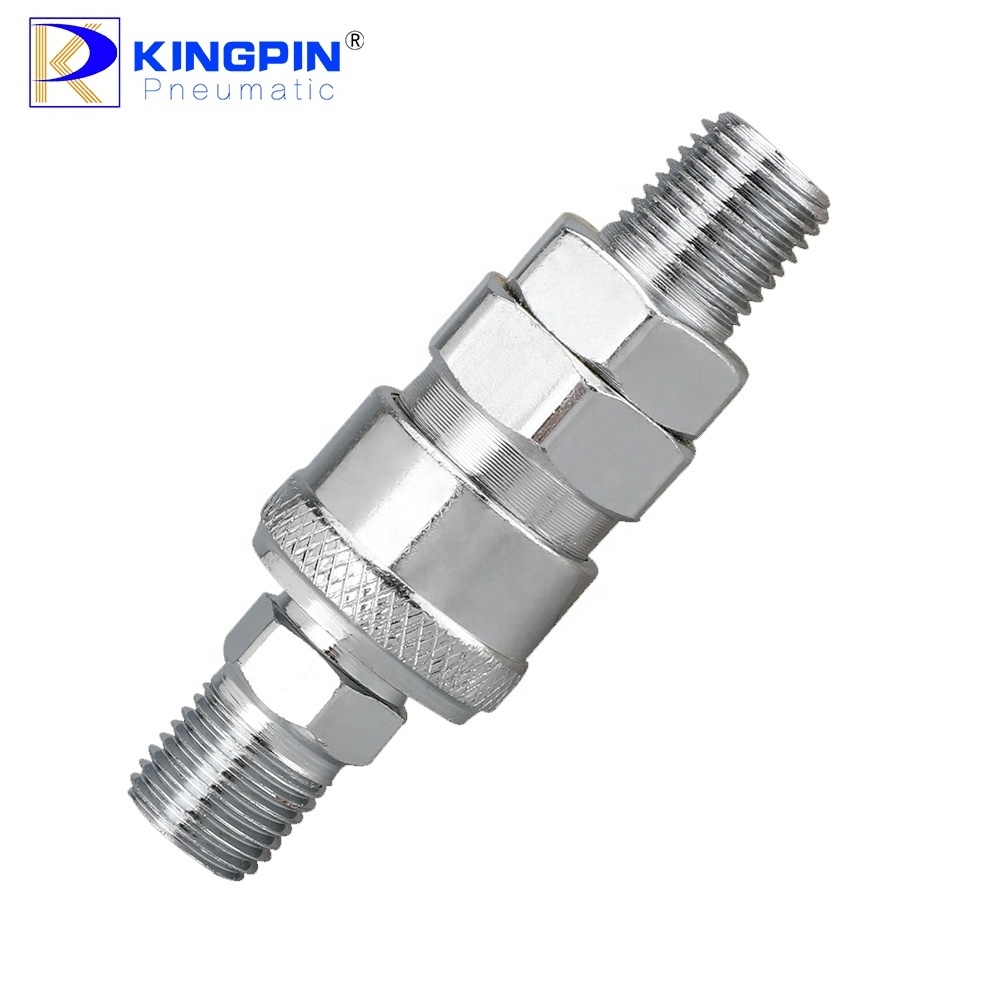 C-Type Galvanized Iron Tube Fittings Pneumatic Air Hose Quick Release Connect Hydraulic Air Couplers Coupling Pipe Fittings