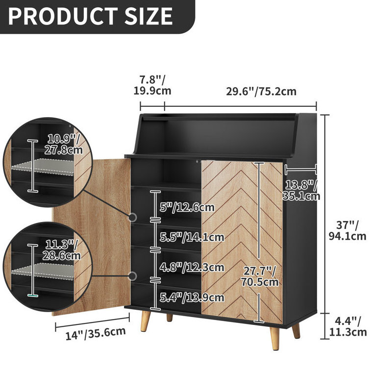 Wholesale Of New Materials Living Room Furniture Folding Shoes Rack Rattan Shoe Cabinet Shoes Box Plastic Storage Transparent