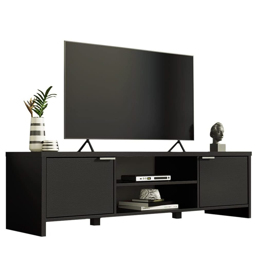 Wholesale new design TV cabinets, with storage space and cable management, TV table units