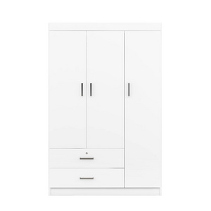 Wholesale New Trends  Wardrobes Bedroom Closet,Bedroom wardrobe with 2 storage drawers, modern 3 door armoire