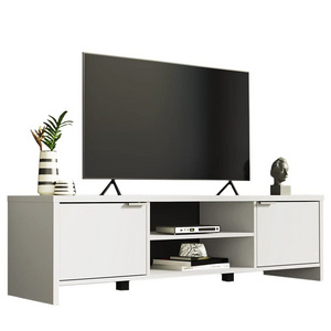 Wholesale new design TV cabinets, with storage space and cable management, TV table units