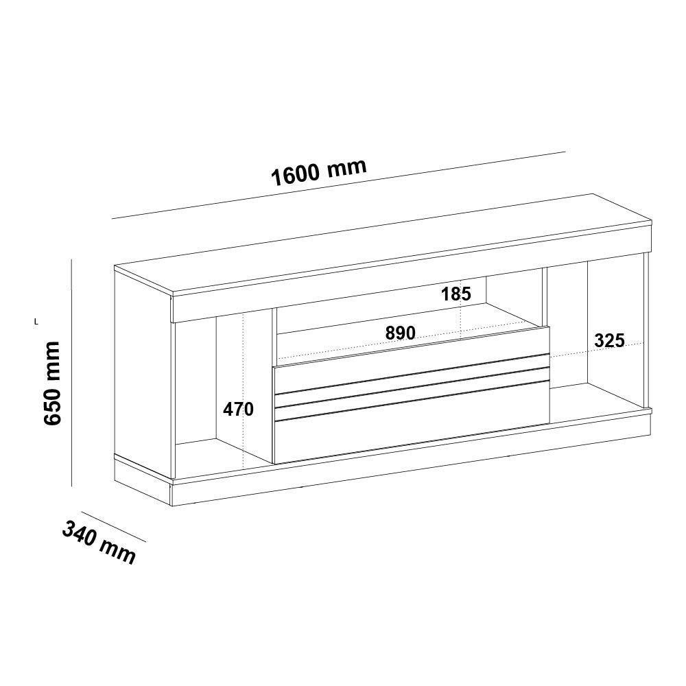 Wholesale new design sports TV cabinet with two deep storage, one layer of large drawers