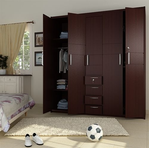 Factory Price Bedroom Wall Wardrobe Design Multi-use Portable Clothes Closet Cabinet