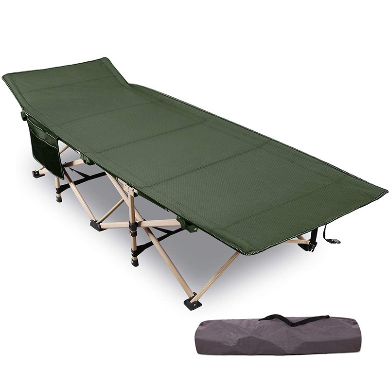 Kingpool Portable Folding Hiking catres para camping Travel Equipment Sleeping Cot Outdoor Camping Cot Beds for Sale