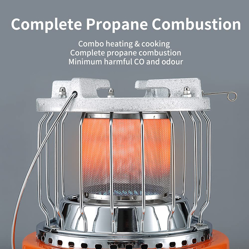 Kingpool China Mini Outdoor Fishing Hiking Equipment Propane Tent Heater Warmer Portable Camping Tent Gas Heaters