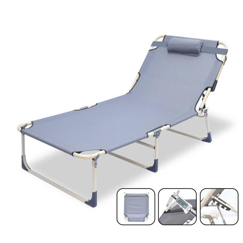 Kingpool Ultralight Outdoor Hiking Lounge Chair Trekker Camping Cot Sleeping Cot Bed Portable Folding Adjustable Cots Bunk