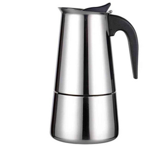 Alocs Top High Quality Induction Italian Stove Top Aluminum Mocha Espresso Portable Coffee Maker Moka Pot