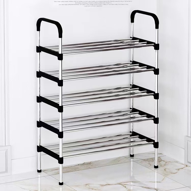 Multilayer Metal Shoe Rack Simple Removable Shoe Rack