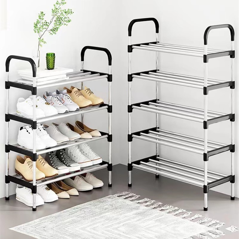 Multilayer Metal Shoe Rack Simple Removable Shoe Rack