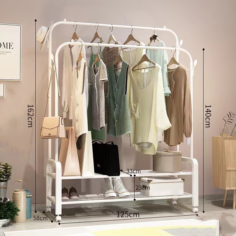 Modern Simple Metal Clothes Stands And Coat Hanger