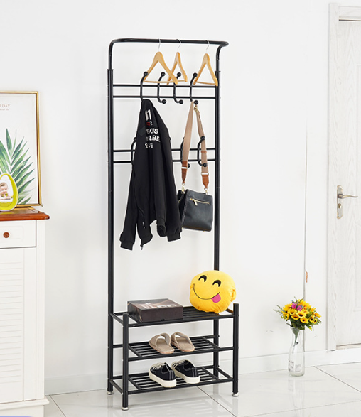 Multipurpose Modern Hallway Rack Clothes Tree Coat Hanger