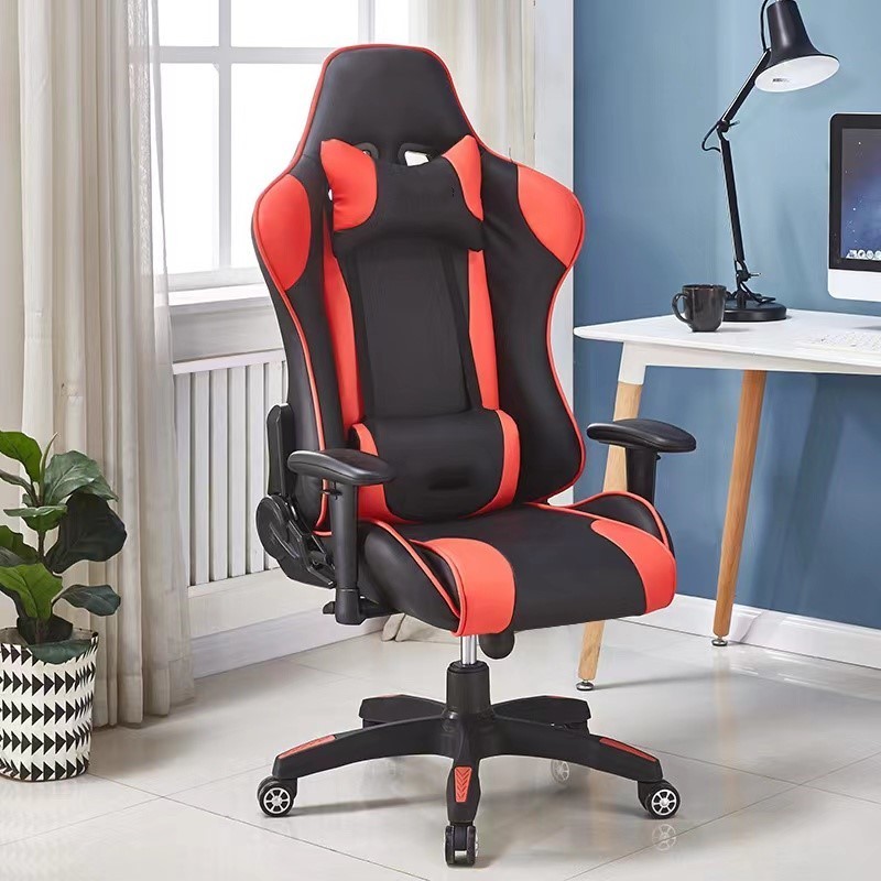 Revolving Ergonomic Gaming Chair Adjustable Height Gaming Chair