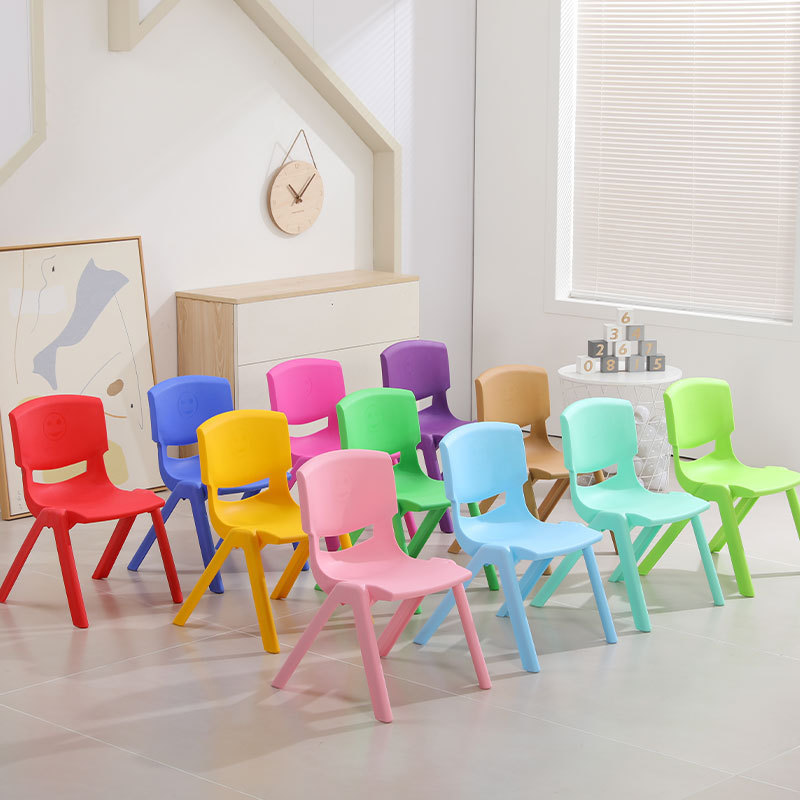 Children preschool furniture kindergarten plastic kids chairs for party