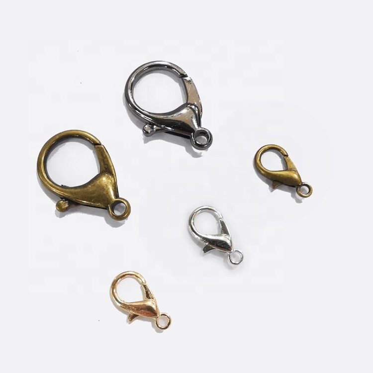 21mm Metal Luggage Bag Accessories Clasp Alloy Snap Hook Custom Key Snap Hooks Hardware Custom Key Lobster Snap Clasp