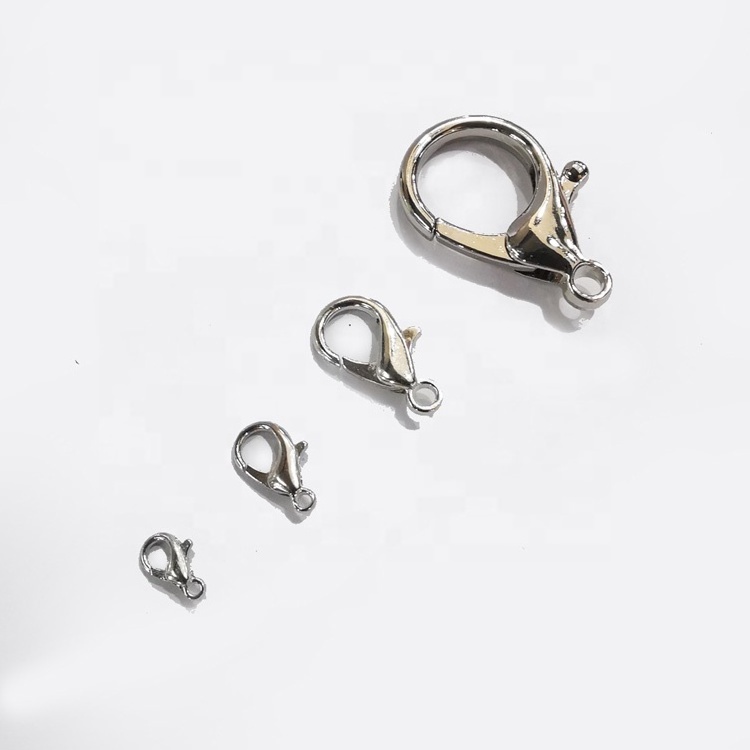 21mm Metal Luggage Bag Accessories Clasp Alloy Snap Hook Custom Key Snap Hooks Hardware Custom Key Lobster Snap Clasp