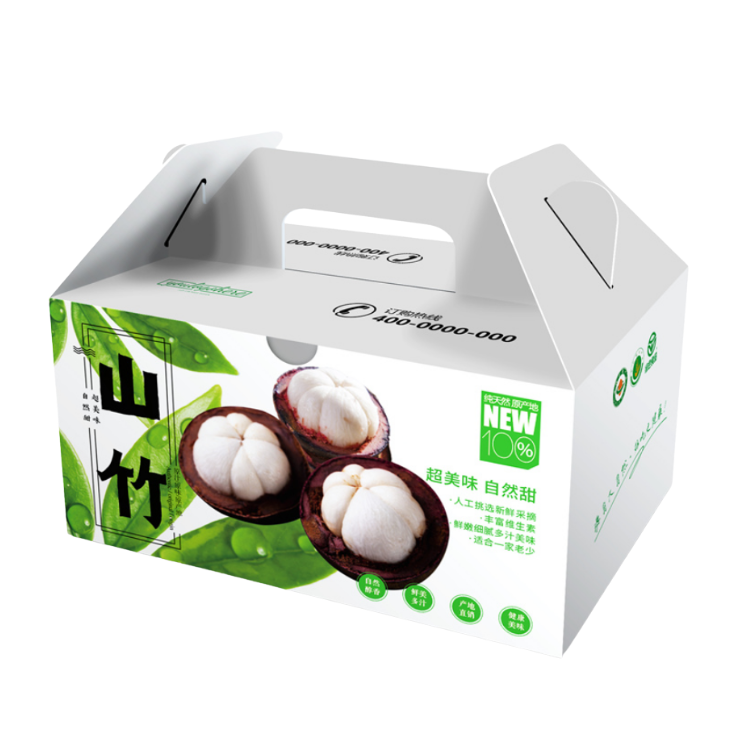 High Quality Printed Cardboard Mango Box Shipping Carton Egg Packaging Box Durable Corrugated Box