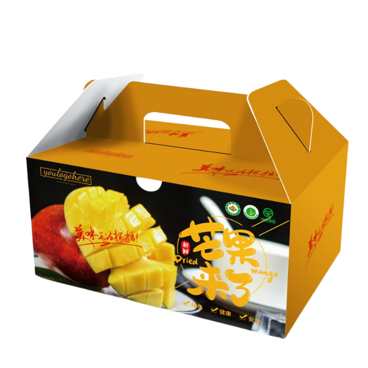 High Quality Printed Cardboard Mango Box Shipping Carton Egg Packaging Box Durable Corrugated Box