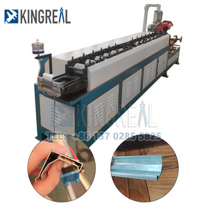 Fully Automatic Metal Fire Damper Blade Roll Forming Machine Tube Spiral Ducting Bending Machine HVAC Air Duct Making Machine