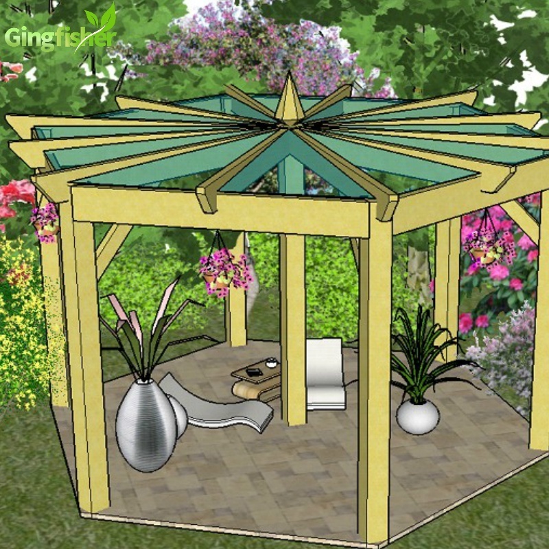 Gazebos and Pergolas Arched Pergolas Covered Pergola Plans