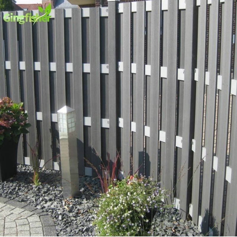 Aluminum Decorative Indoor Wood Plastic Composite Fence Picket