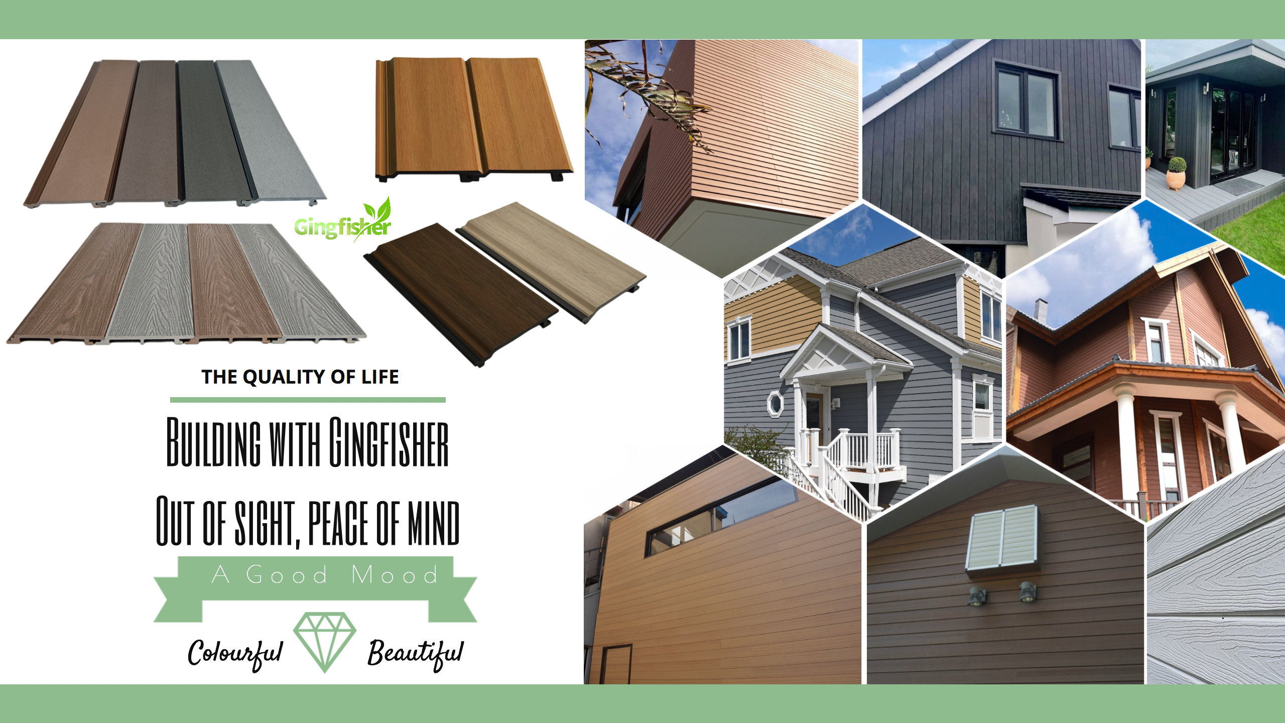 Exterior Board and Batten Siding Vertical Wood Composite Siding Panels Wall Cladding Options