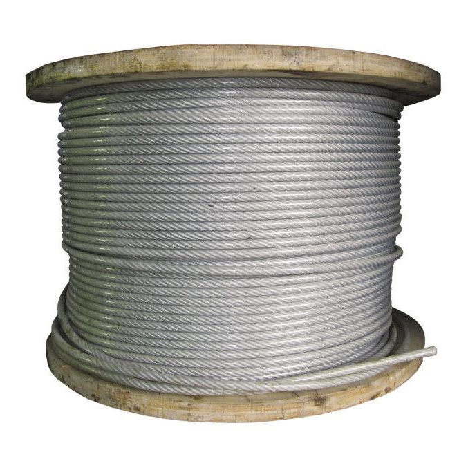 High Quality 6*29Fi  Cables steel wire rope for port lifting industry machine hot dipped galvanized steel wire rope