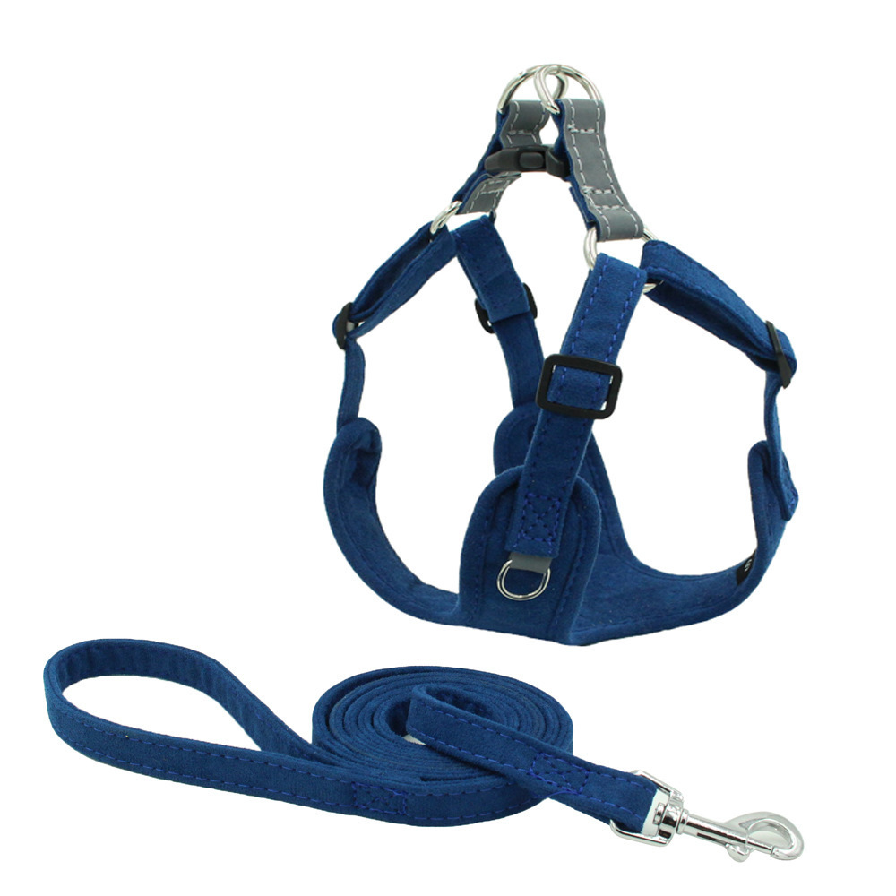 Adjustable reflective pet harness with pockets dog leads and harness dog harness backpack