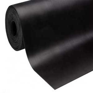 Industry grade Coin Rib Diamond Checker Flat Nitrile/ NBR Rubber Sheet Rolls for Floor In Roll