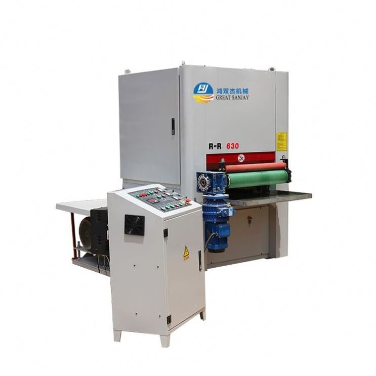 High Quality Wide Belt Brush Sander Water Metal Sanding Machine