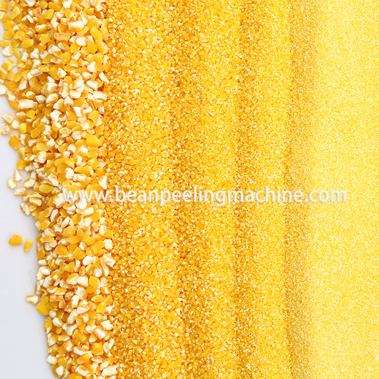 small scale maize milling machine corn peeling and grinding machine