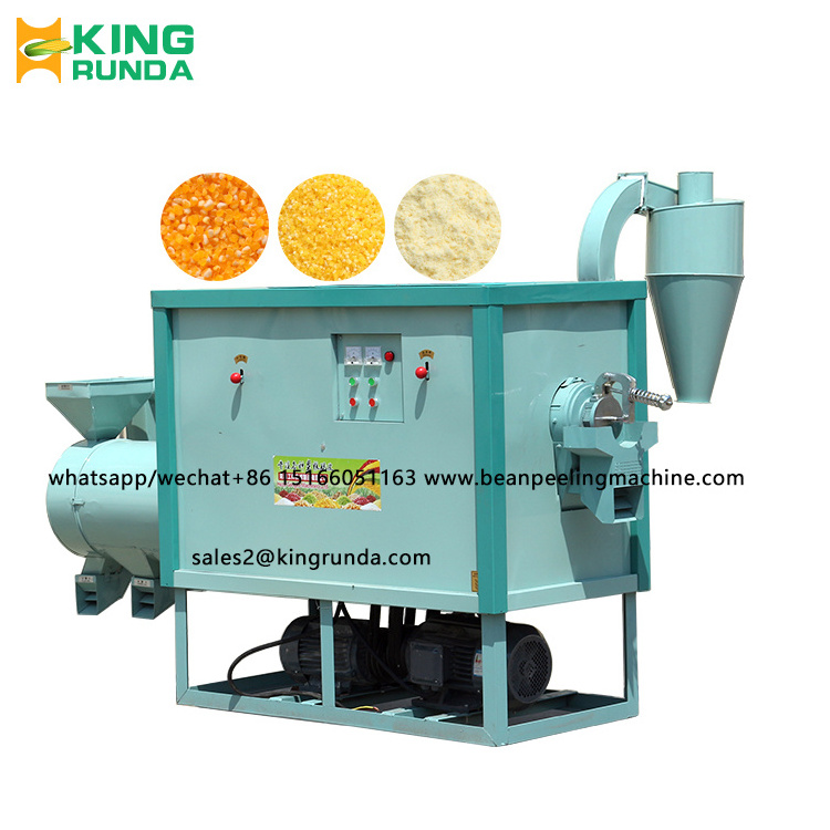 Maize Grits Making Machine Corn Degerminator and Corn Milling Machine Posho Mill Corn Grits Semolina Make Grind Milling Machine