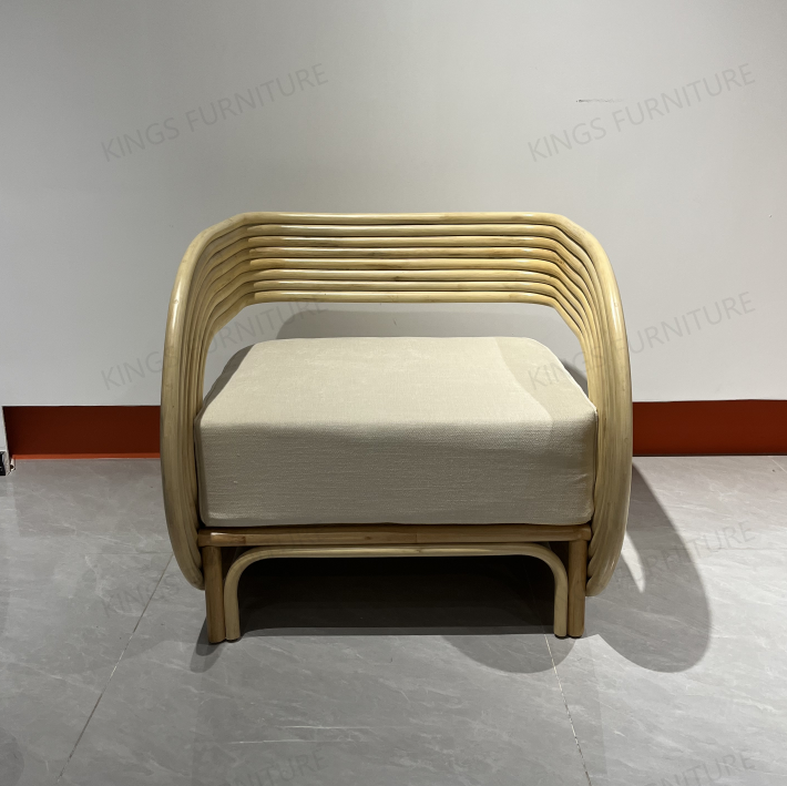 Natural Rattan Cane Sofa