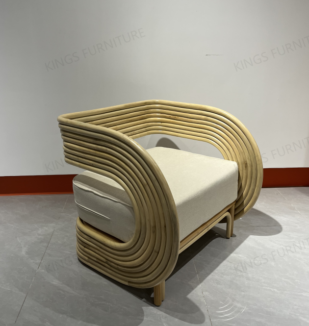 Natural Rattan Cane Sofa