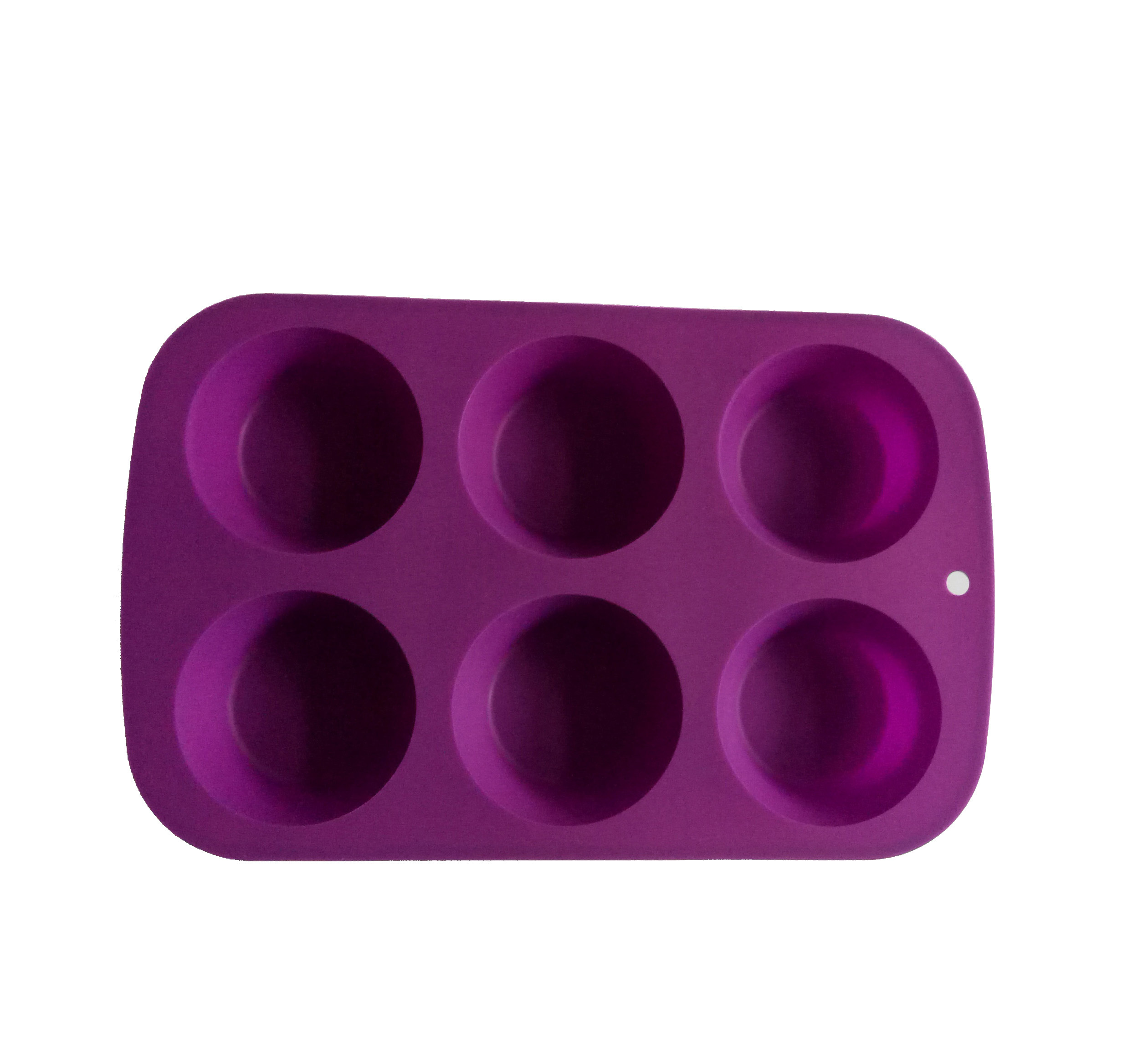 Mini Cup Sizes -Muffin & Cupcake Baking Pan Set Bakeware Trays Microwave Silicone Cake Mold-6 cups