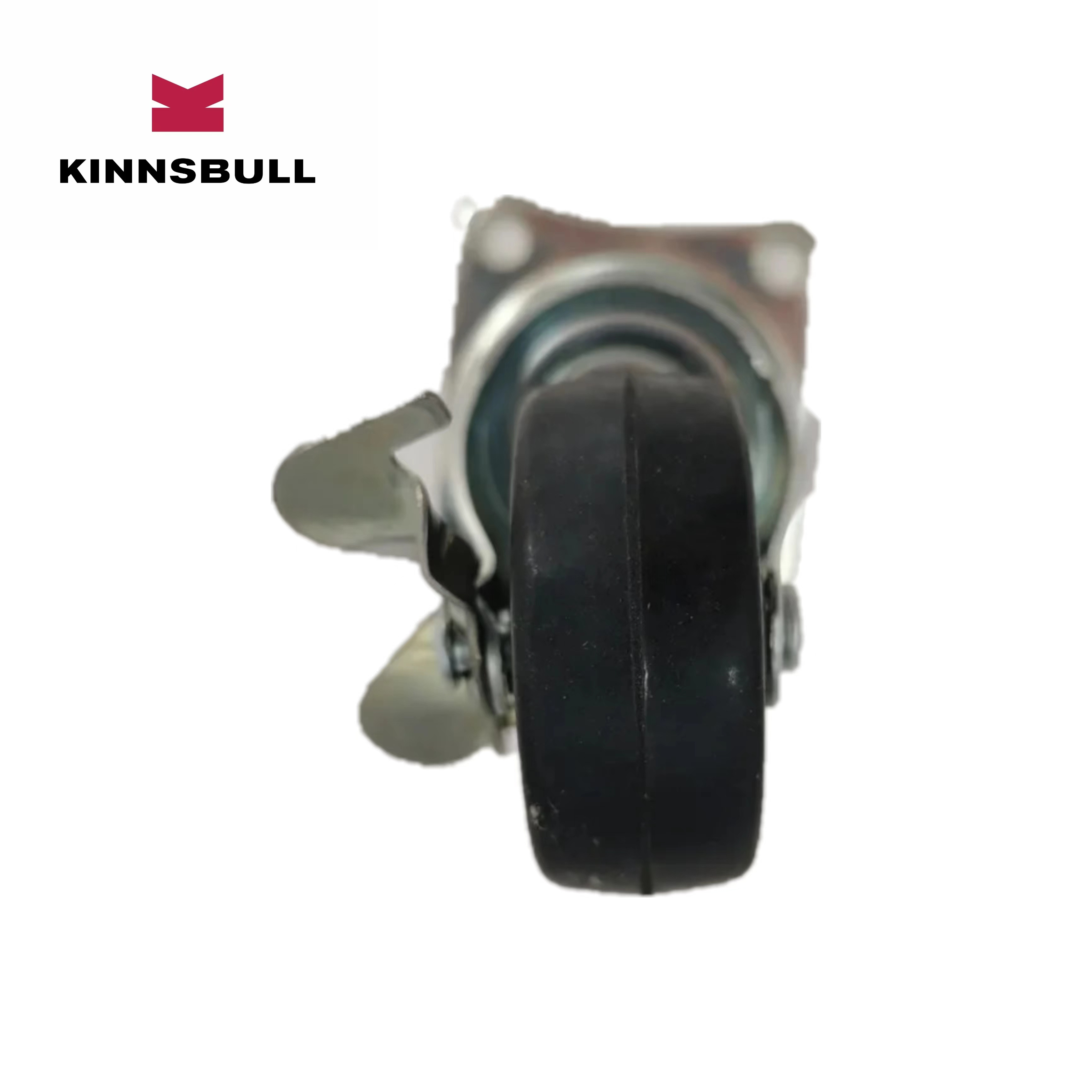 Kinnsbull  iron casters pp core pu caster wheel furniture metal caster wheel